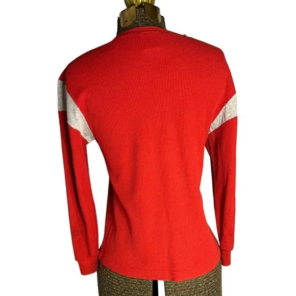 Ohio State Buckeyes NCAA Athletics Red Sweatshirt By Outerstuff Size M - Picture 3 of 7